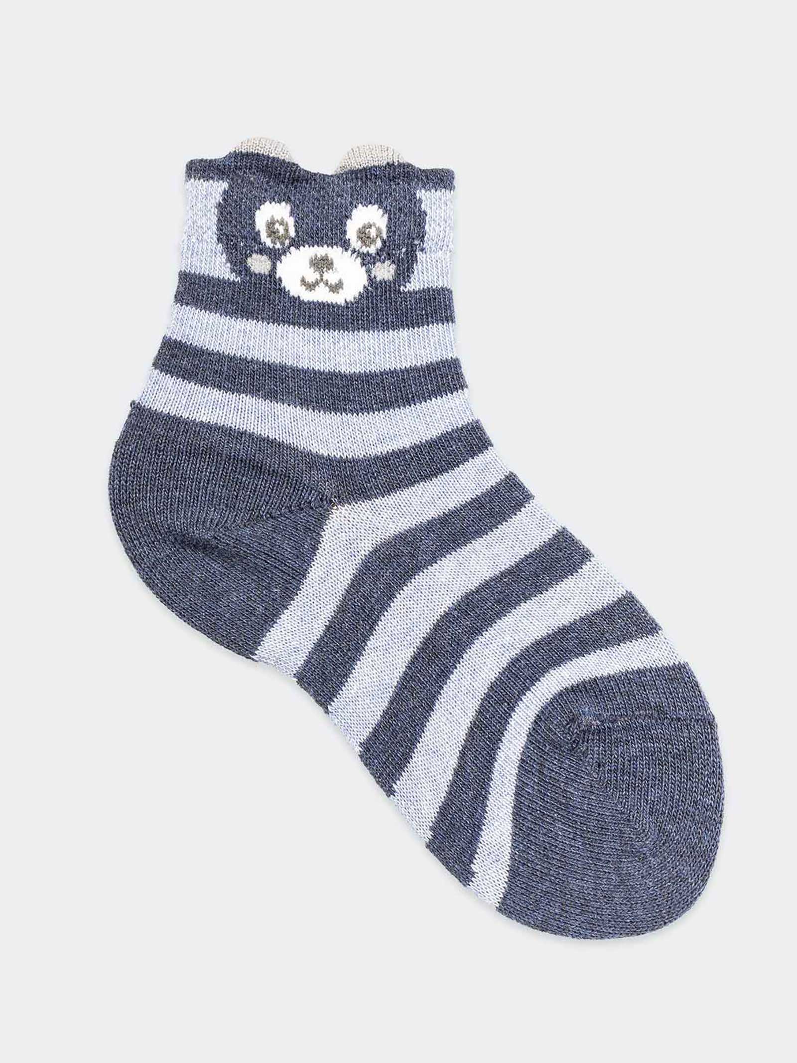 3 Paia Calzini Neonato in Fresco Cotone Made in Italy - Polsino Taglio Vivo - 0-3 Anni | Neonato, Abbigliamento, Calze | Official Store