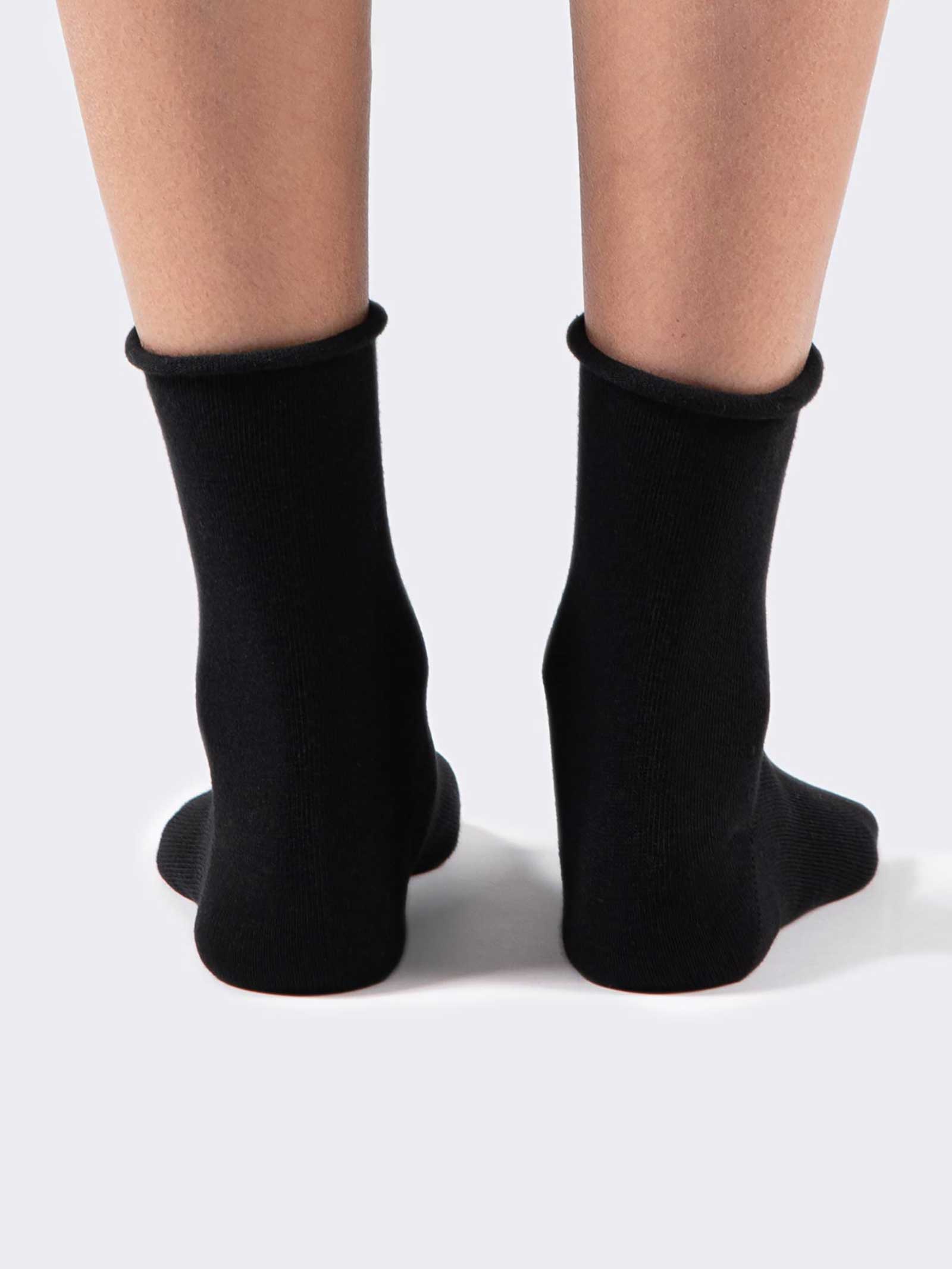 Calze Queen In Cotone E Mohair - Calze Corte In Cotone E Mohair - Foto 6