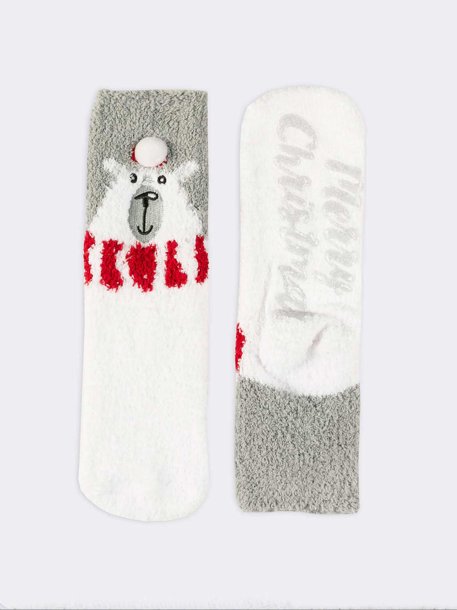 Calze di Natale a quadri Buffalo / Pupazzo di neve personalizzato con