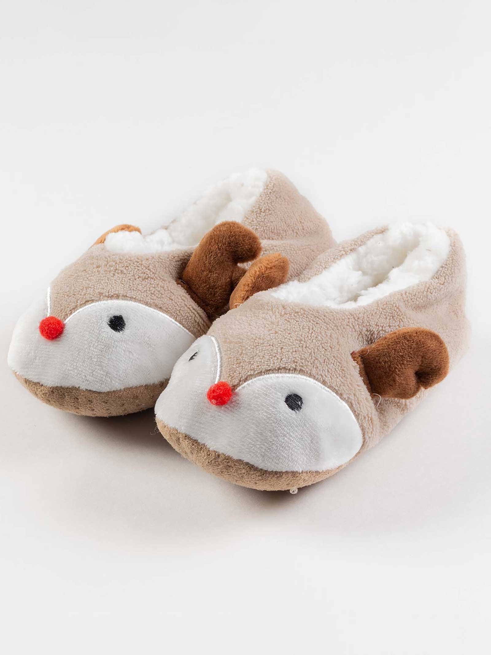 Mount Nature - Pantofole pelose, design completo, morbido peluche ed